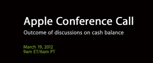 Apple to offer stock dividens and start buying back&nbsp;shares